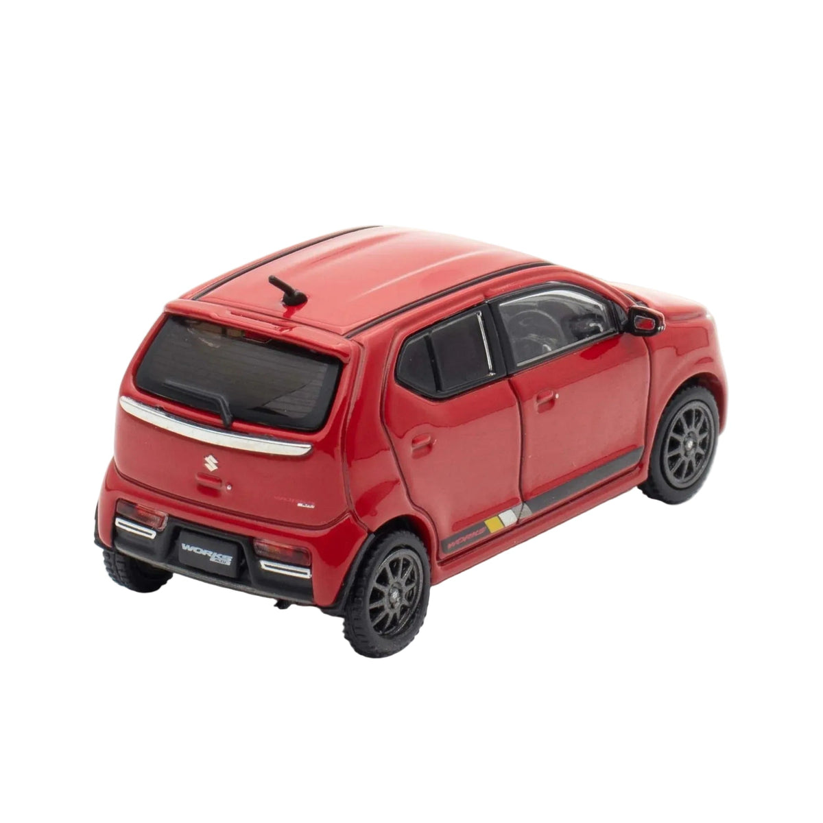 Suzuki Alto Works (HA36S), 1:64 Scale (Red)