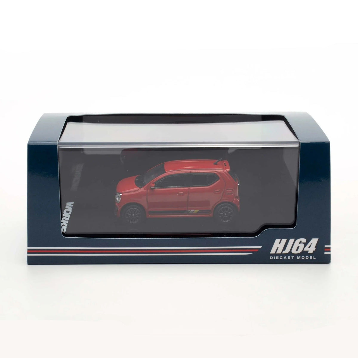 Suzuki Alto Works (HA36S), 1:64 Scale (Red)