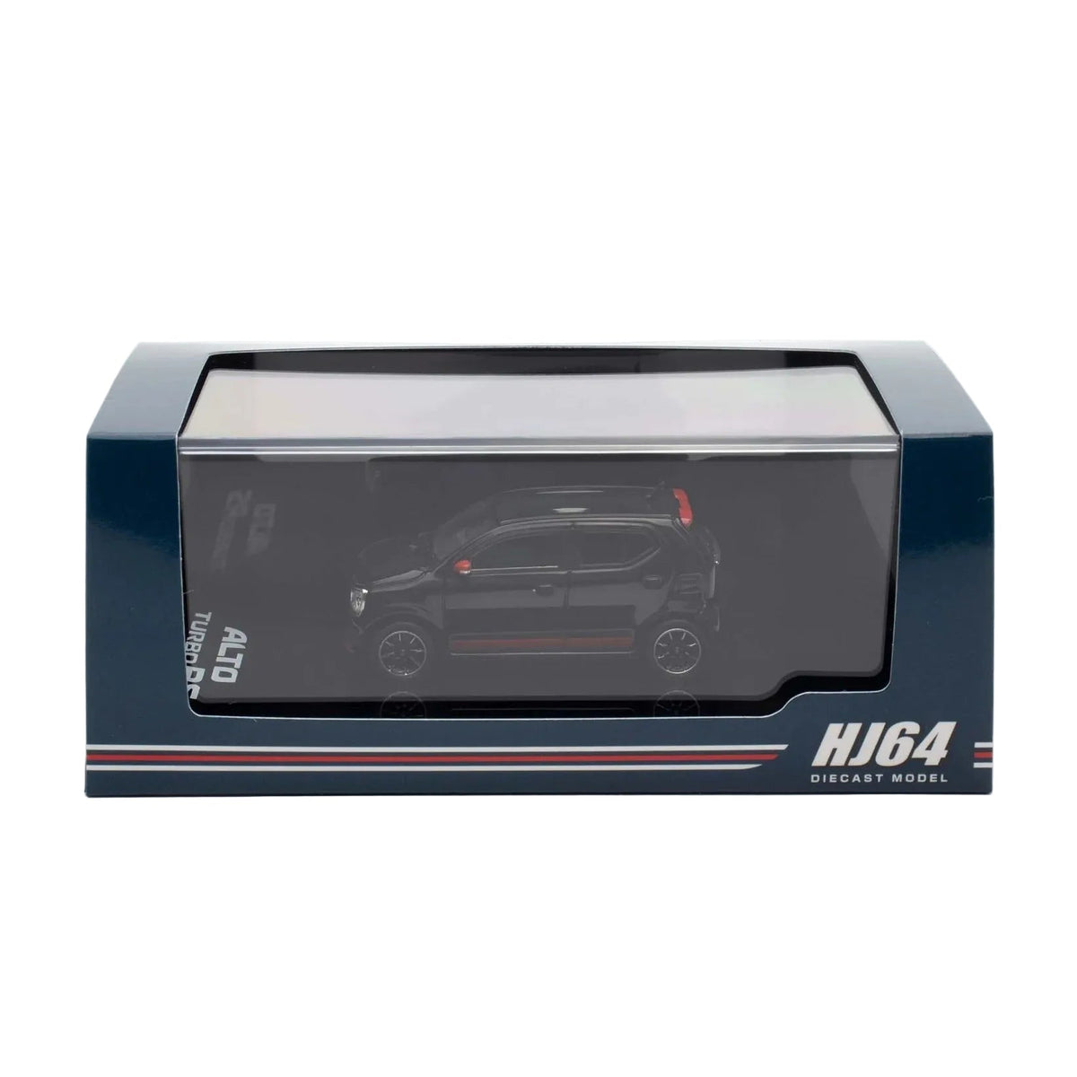 Suzuki Alto Works RS (HA36S), 1:64 Scale (Black)