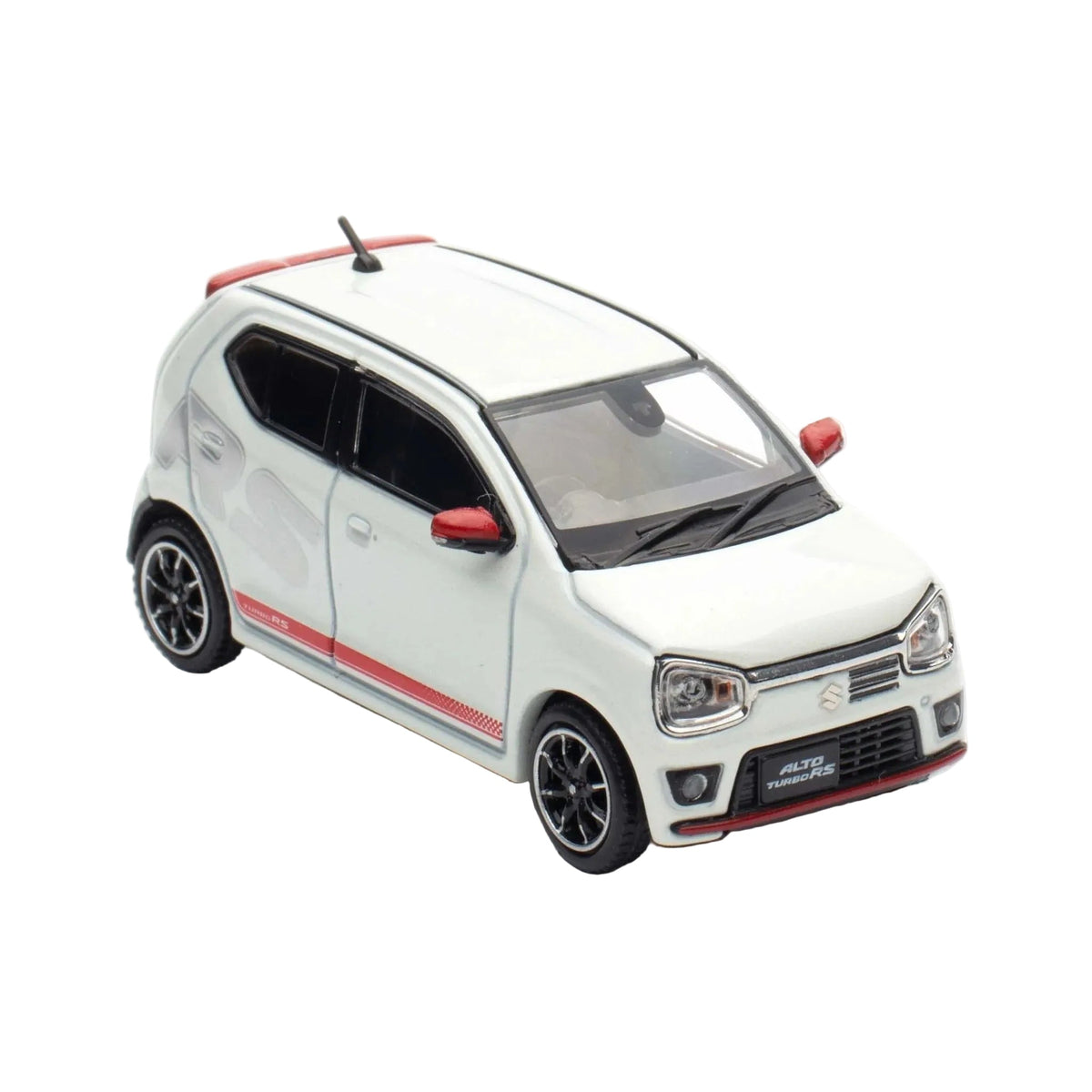 Suzuki Alto Works RS (HA36S), 1:64 Scale (White)
