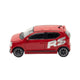 Suzuki Alto Turbo RS (HA36S) RS Decal Tune, 1:64 Scale (Pure Red)
