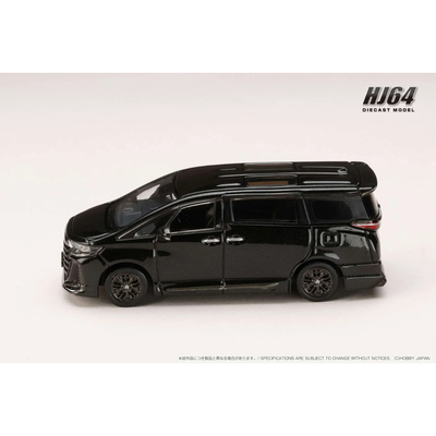 Toyota Vellfire Z Premier Hybrid, 1:64 Scale (Black)