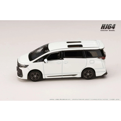 Toyota Vellfire Z Premier Hybrid, 1:64 Scale (White)