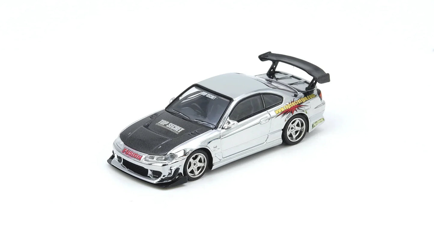 INNO64 Top Secret Silvia S15 Tokyo Auto Salon Kuala Lumpur 2025 Event Edition 1:64 Scale Diecast Model