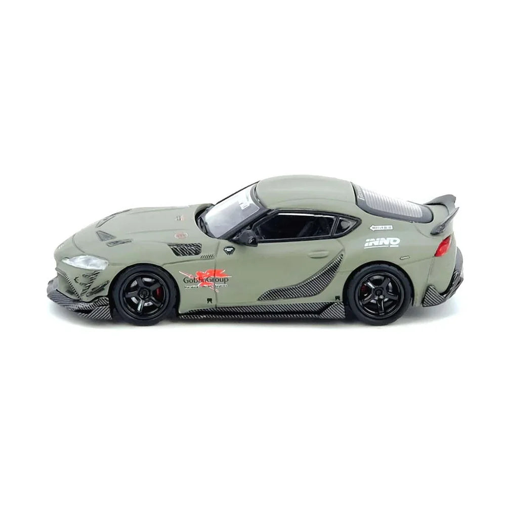 INNO64 Toyota Supra A90 Darwin Pro Matt Green 1:64 Scale Diecast Model (Pre-Order)