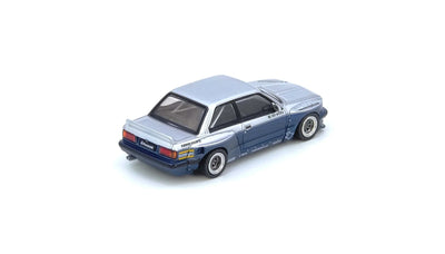 PRE-ORDER | Pandem E30 M3 1:64 Scale (Silver/Blue) by INNO64