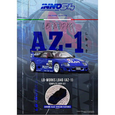 Mazda AZ 1 Liberty Walk LB40 Pilot, 1:64 Scale