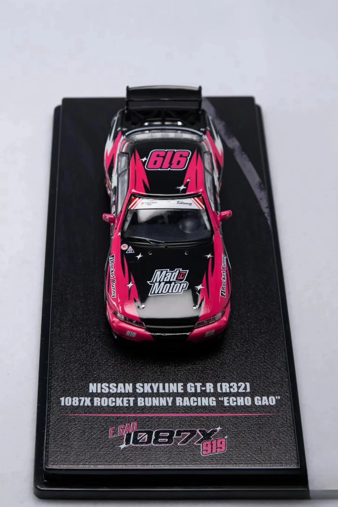 INNO64 Nissan Skyline GT-R R32 1087X Rocket Bunny Racing Echo Gao All In Tuning Show 2024 Special Edition 1:64 Scale Diecast Model (Pre-Order)