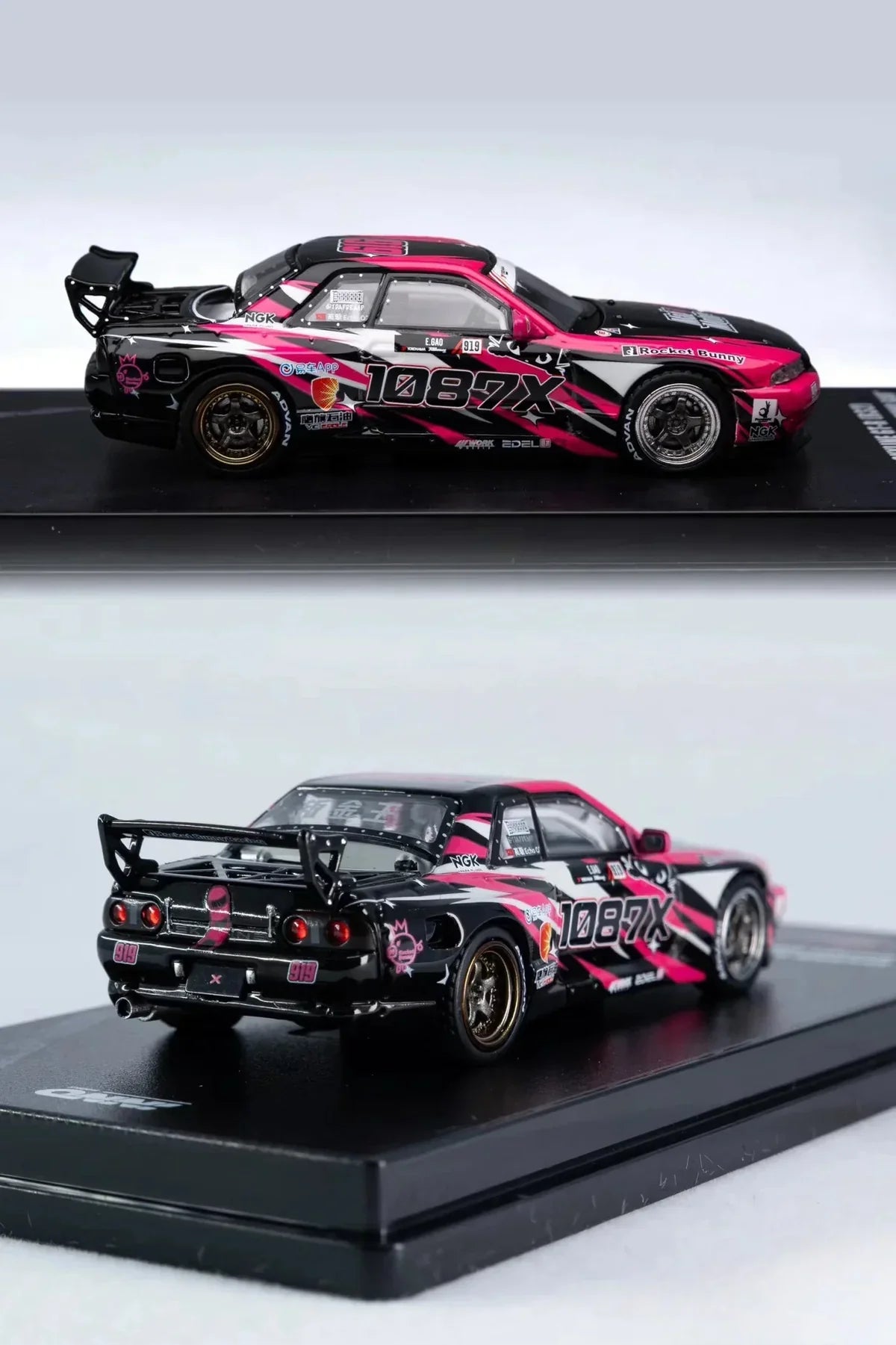 INNO64 Nissan Skyline GT-R R32 1087X Rocket Bunny Racing Echo Gao All In Tuning Show 2024 Special Edition 1:64 Scale Diecast Model (Pre-Order)
