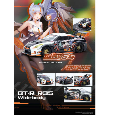 INNO64 Nissan GT-R R35 Widebody (Limited Edition), 1:64 Scale