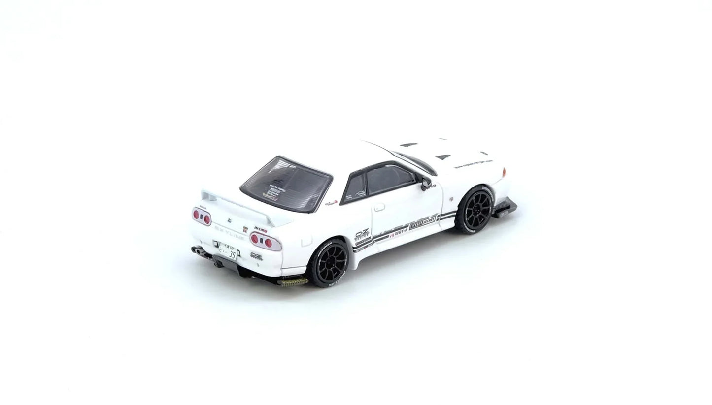 PRE-ORDER | Top Secret VR32 GT-R 1:64 Scale (White) by INNO64