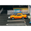 PRE-ORDER | Toyota Celica 1600GT TA22 (Chance of Chase Car) 1:64 Scale (Orange) by Tarmac Works