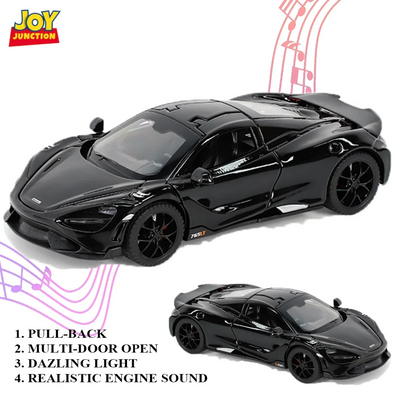 McLaren 765LT (Black) by Joy Junction, 1:32 scale, view 2