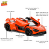 McLaren 765LT (Orange) by Joy Junction, 1:32 scale, view 4