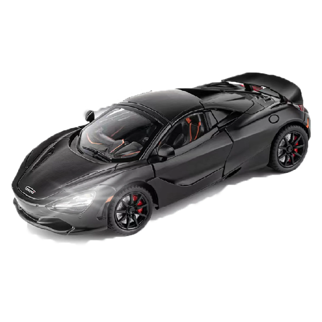 McLaren 720s Convertible Version (Black) by Joy Junction, 1:24 scale, view 1