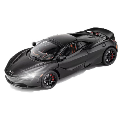 McLaren 720s Convertible Version (Black) by Joy Junction, 1:24 scale, view 1