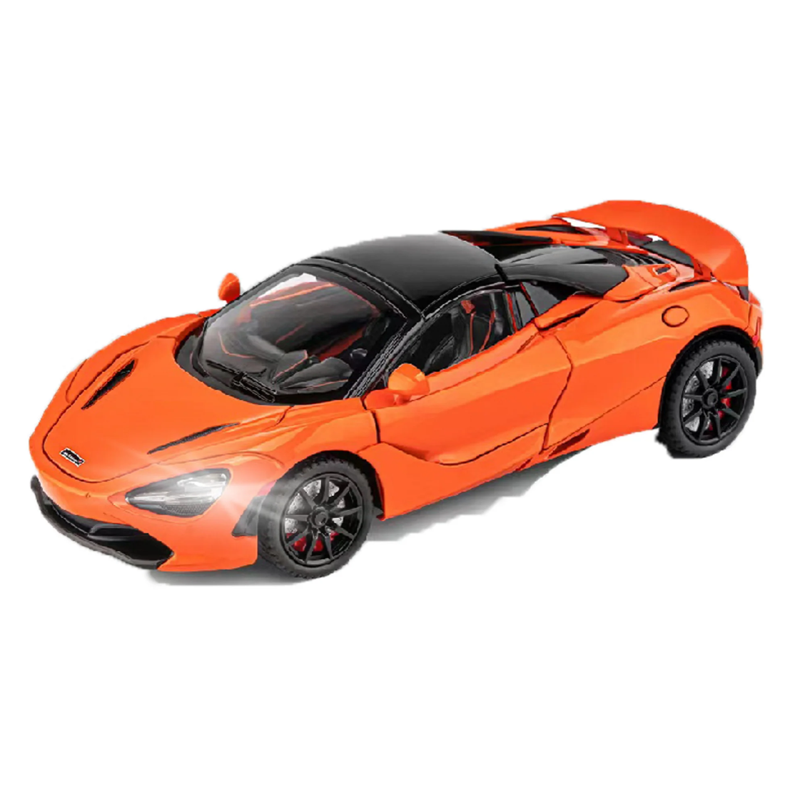 McLaren 720s Convertible Version (Orange) by Joy Junction, 1:24 scale, view 1