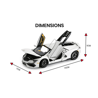 Lamborghini Revuelto (White) by Joy Junction, 1:24 scale, view 2