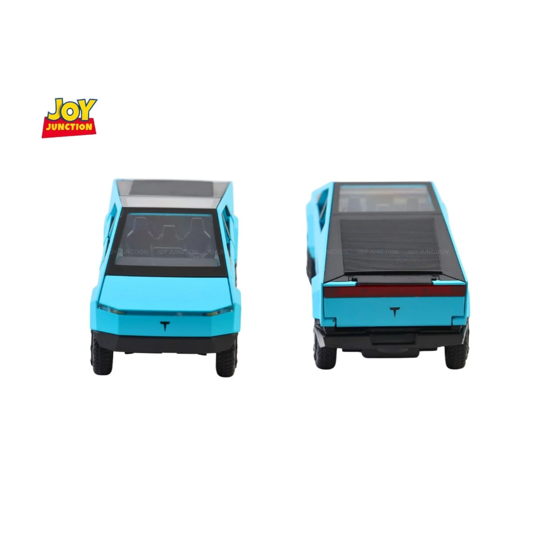 Tesla Cyber Truck Pickup Model Car, 1:24 Scale (Blue) - view 3