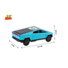 Tesla Cyber Truck Pickup Model Car, 1:24 Scale (Blue) - view 2