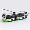 95 Creative Culture City Bus Green & White 1:110 Scale Diecast Model