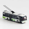 95 Creative Culture City Bus Green & White 1:110 Scale Diecast Model
