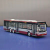 95 Creative Culture HEC 2026 City Couch Bus Maroon & Grey 1:110 Scale Diecast Model