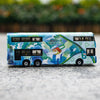 TINY KMB Volvo B8L Wright 12m "Sustainability·Get Set·Go" (290A), 1:110 Scale