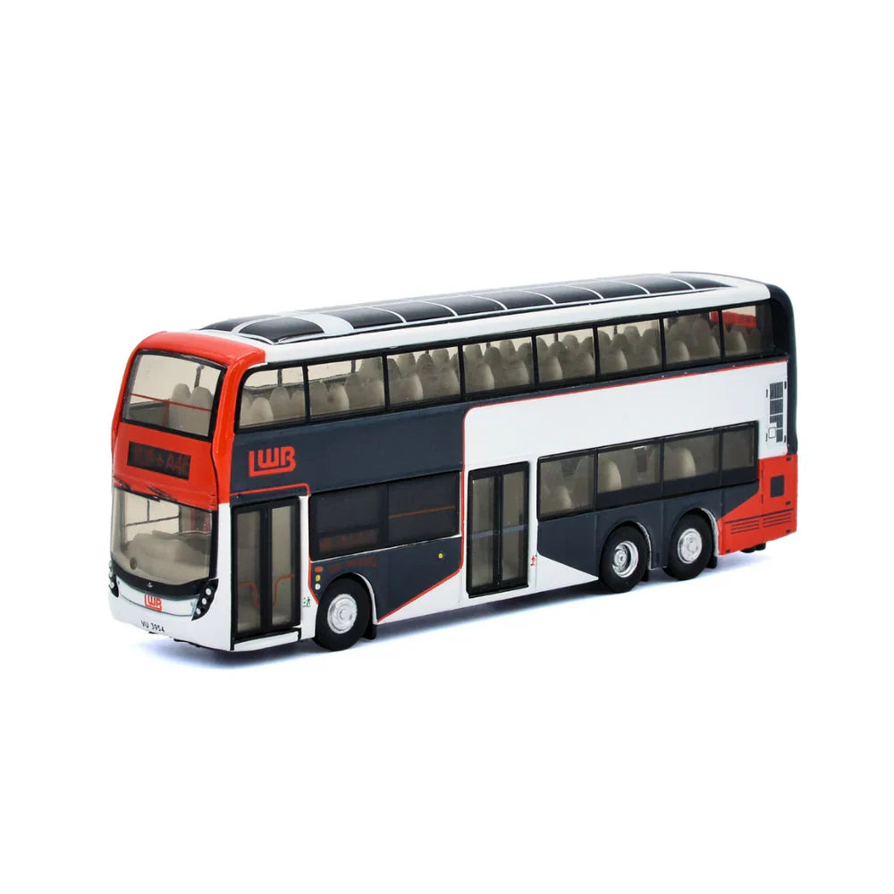 TINY Long Win Bus ADL Enviro500 MMC Solar Panel (A46) Real Solar Bus (Charging via Solar Power & Light), 1:110 Scale