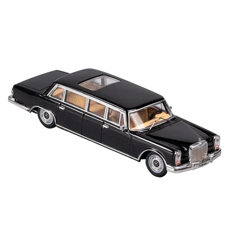 GCD Mercedes-Benz 600 Pullman Limousine No.33 Black 1:64 Scale Diecast Model