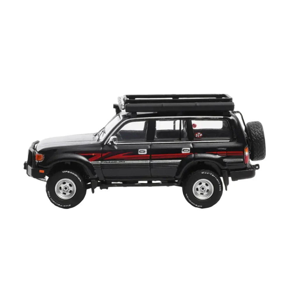 PRE-ORDER GCD Toyota No.613 Land Cruiser 80 Black 1:64 Scale Diecast Model