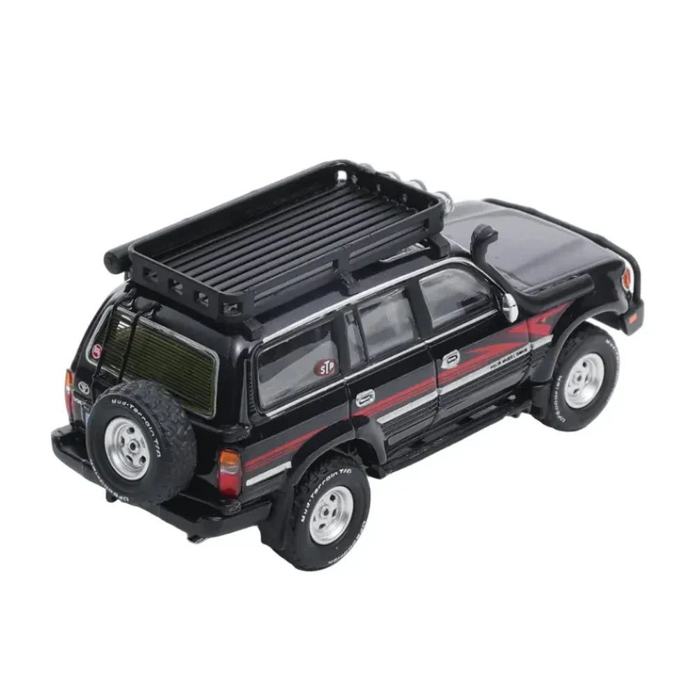 PRE-ORDER GCD Toyota No.613 Land Cruiser 80 Black 1:64 Scale Diecast Model