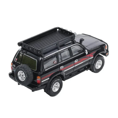 PRE-ORDER GCD Toyota No.613 Land Cruiser 80 Black 1:64 Scale Diecast Model