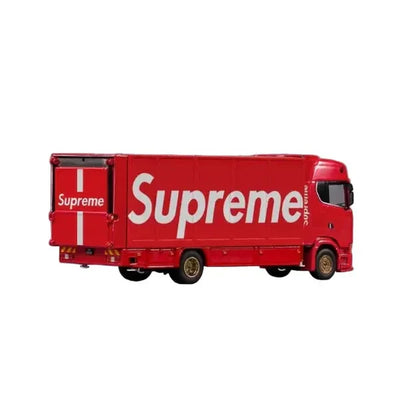 GCD Scania 730 S No.149 Enclosed Double Deck Tow Truck Red 1:64 Scale Diecast Model