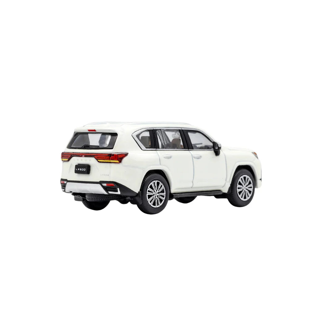 PRE-ORDER GCD Lexus LX600 Street Version White 1:64 Scale Diecast Model