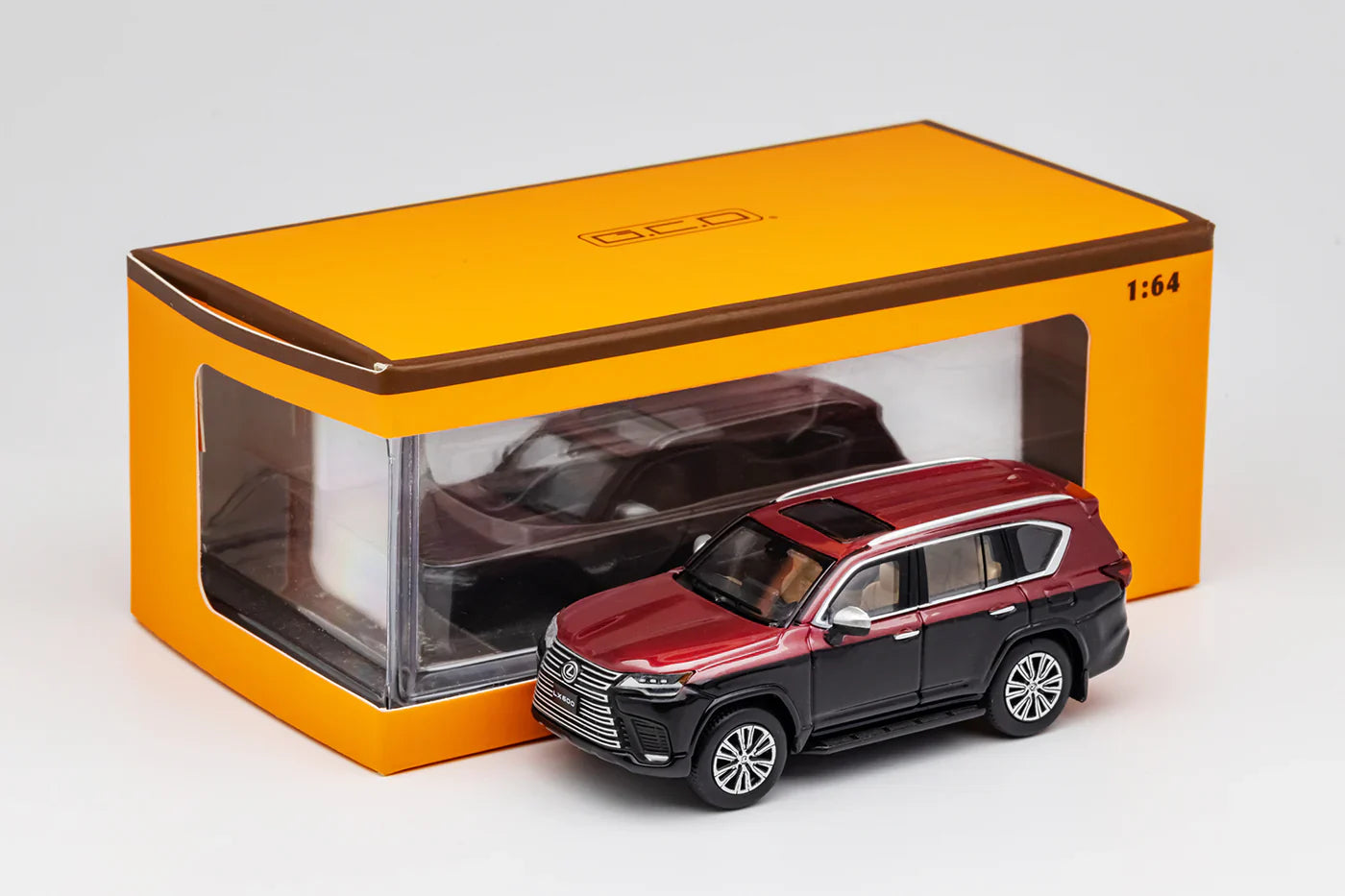 PRE-ORDER GCD Lexus LX600 Street Model Red 1:64 Scale Diecast Model