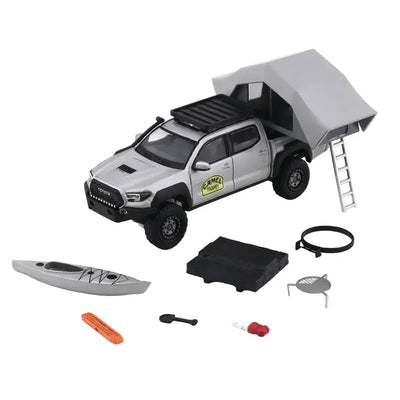GCD Toyota Tacoma No.275 TRD PRO Silver 1:64 Scale Diecast Model