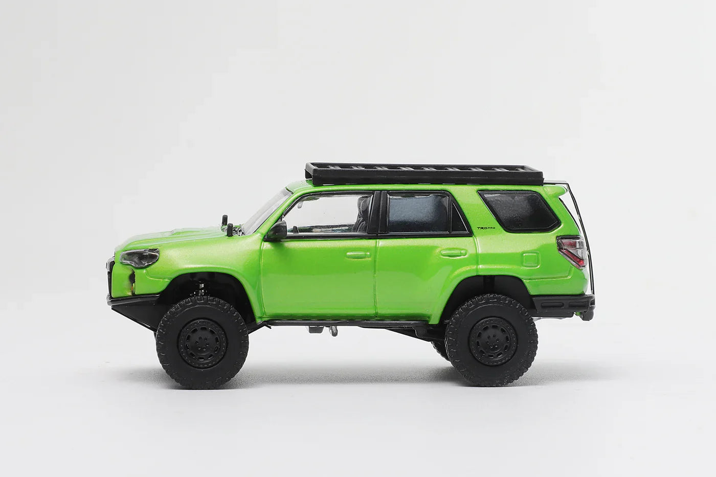 GCD Toyota 4Runner Heavy Modified Version with Accessories Green 1:64 Scale Diecast Model