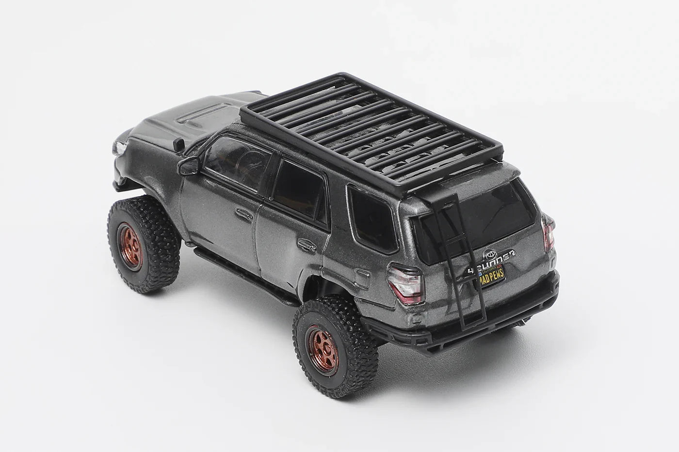 GCD Toyota 4Runner Pre Runner with Accessories LHD Black 1:64 Scale Diecast Model