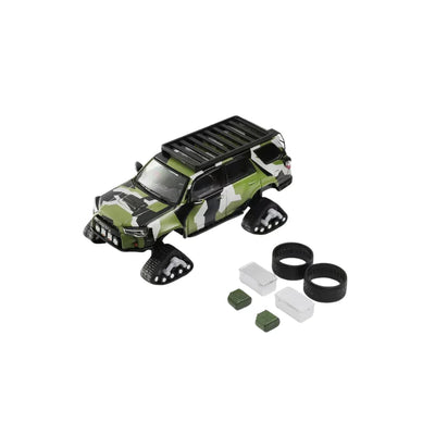 PRE-ORDER GCD Toyota 4Runner Pre-Runner Snow Edition Modified Split Camouflage 1:64 Scale Diecast Model