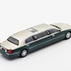 PRE-ORDER GCD Extended Lincoln Champagne Gold & Dark Green Two-Tone 1:64 Scale Diecast Model