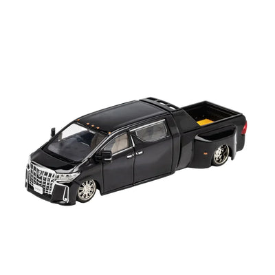 GCD Toyota NATS No.328 Alphard Super Dually Black 1:64 Scale Diecast Model