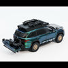 *PRE-ORDER* Toyota Sequoia TRD Pro with Boat, Bicycle & Other Accessories Included Magic Green, 1:64 Scale (Chameleon Green)