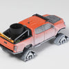 GCD Toyota Tacoma LHD Snowflake with Accessories Orange 1:64 Scale Diecast Model