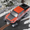 GCD Toyota Tacoma LHD Snowflake with Accessories Orange 1:64 Scale Diecast Model