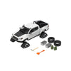 PRE-ORDER GCD Toyota Tacoma Snow Edition White Stone Texture LHD with 8 Accessories 2022 1:64 Scale Diecast Model