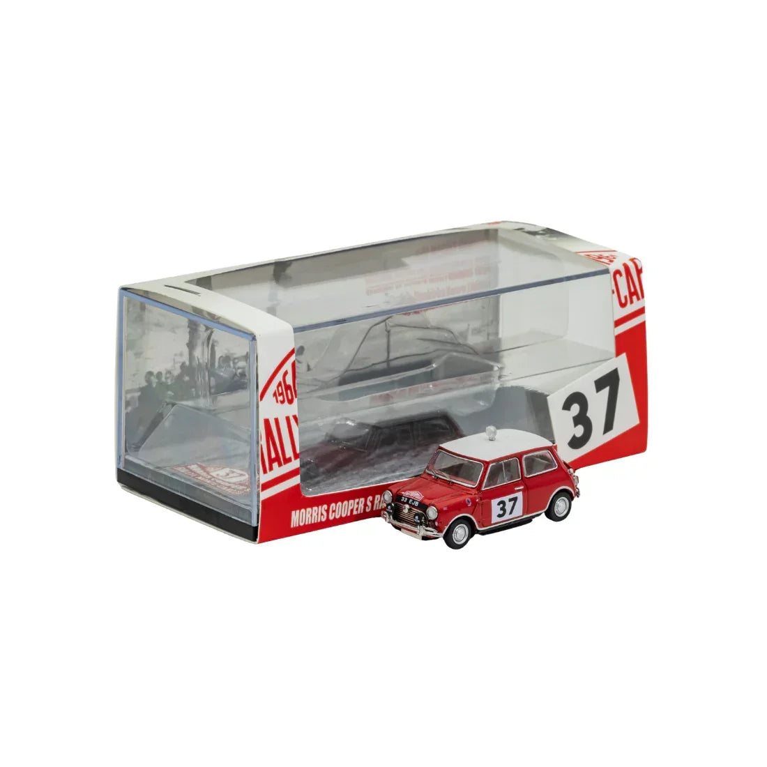 Mini Cooper #37, 1:64 Scale (Red) - GCD