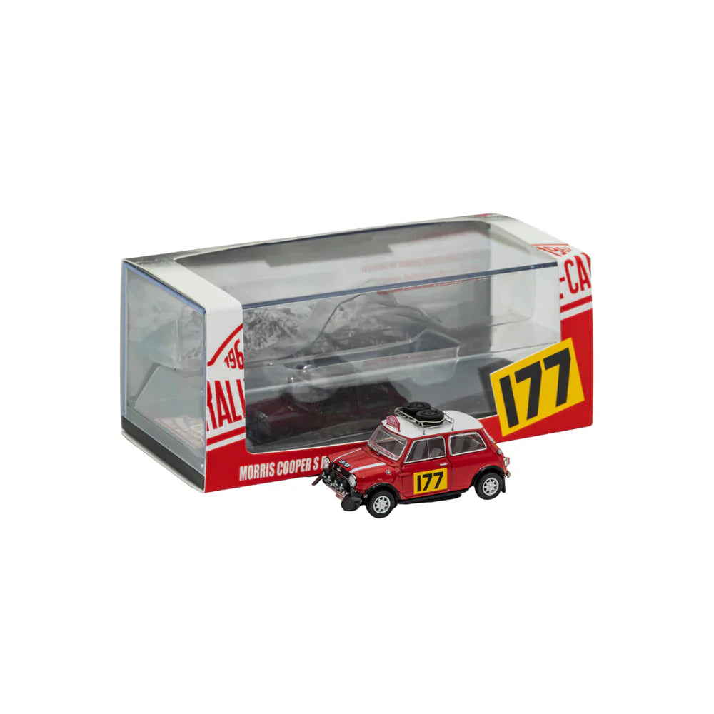 PRE-ORDER GCD Mini Cooper #177 Red 1:64 Scale Diecast Model