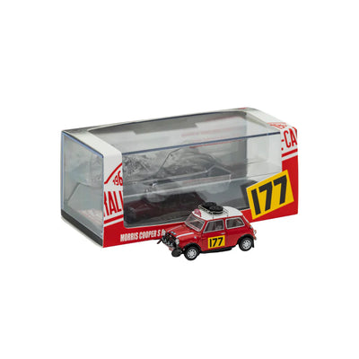 PRE-ORDER GCD Mini Cooper #177 Red 1:64 Scale Diecast Model