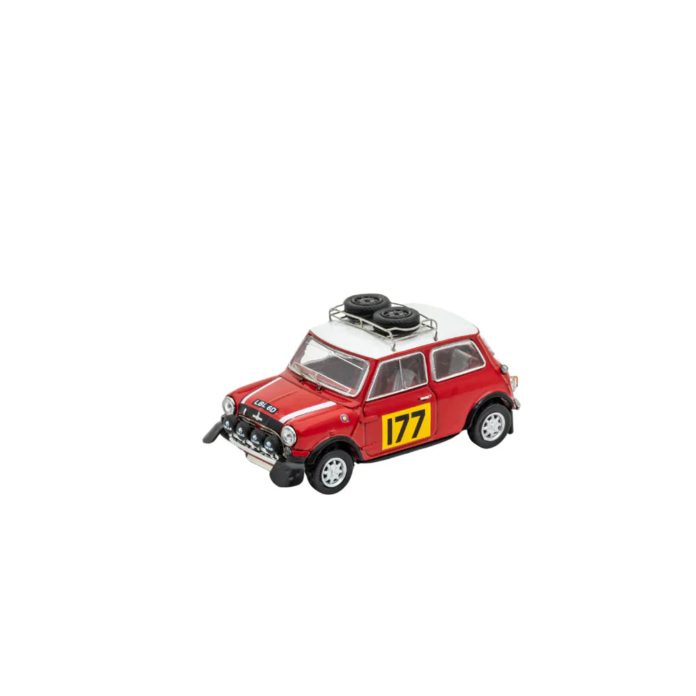 PRE-ORDER GCD Mini Cooper #177 Red 1:64 Scale Diecast Model